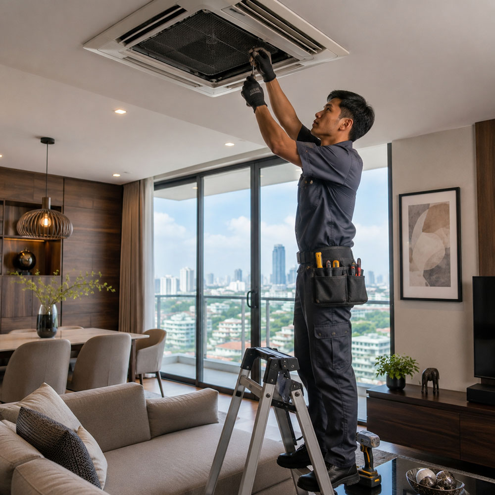 Property maintenance and repair service for condominiums in Phnom Penh