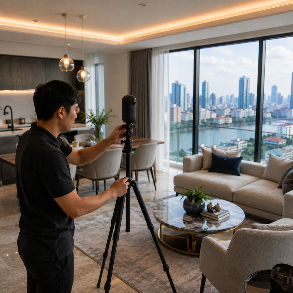 Virtual property tour service for Phnom Penh condominium listings